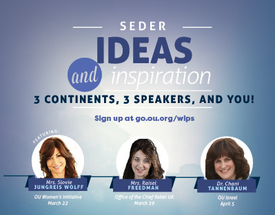 Seder Ideas and Inspiration 2020