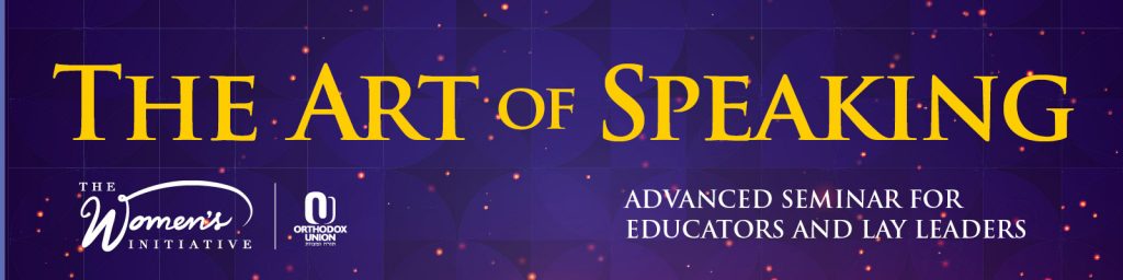 The Art of Speaking Advanced Seminar 2022 Course materials